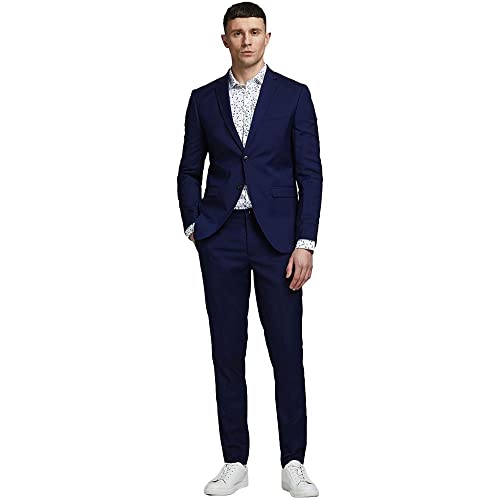 JACK & JONES Herren Jprfranco Suit Noos Business Anzug Hosen Set, Medieval Blue, 50 EU