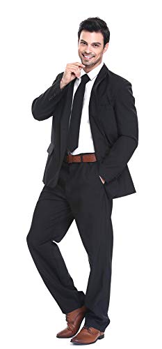 U LOOK UGLY TODAY Herren Anzug Party Weihnachts Kostüm Modisch Normaler Schnitt Festliche Anzüge Party Suits Einfarbig...