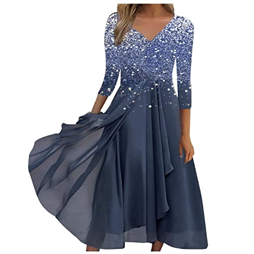 Geschenke Für Frauen Kleid Damen, Damenkleider Herbst Leinenkleider Plisseekleider Paillettenkleid Kleider 2022 Kleider...