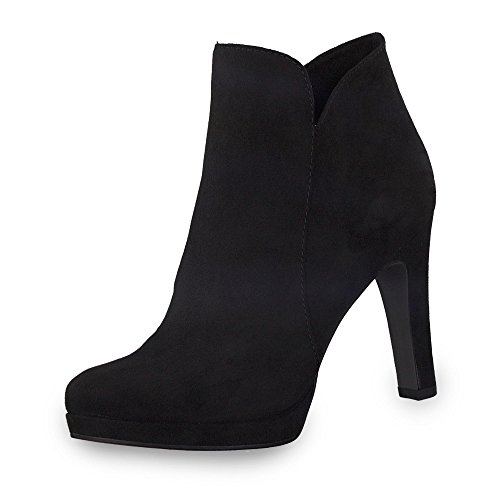 Tamaris Damen 1-1-25316-23 Stiefeletten, Schwarz (Black 1), 40 EU